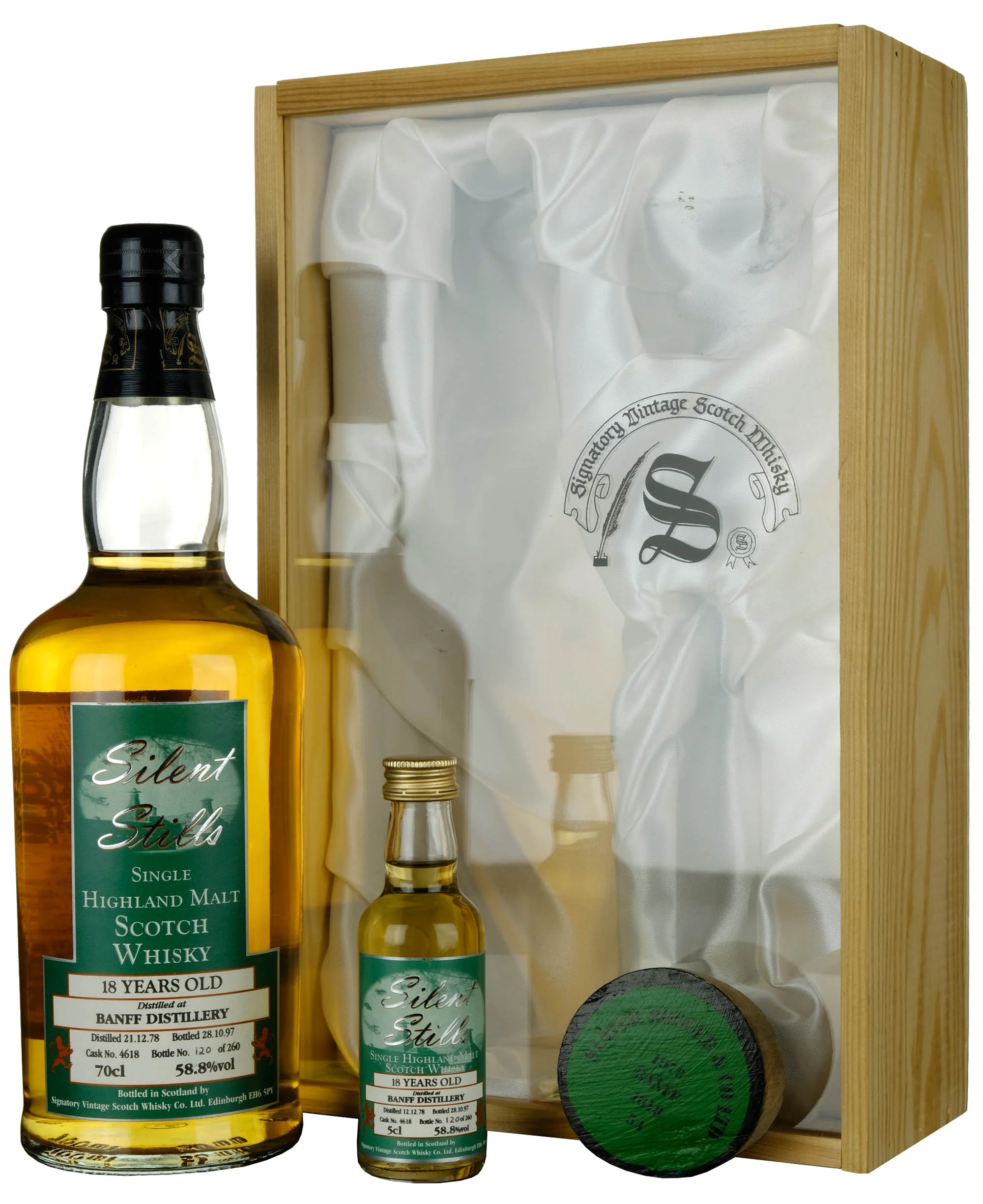 Banff 1978-1997 | 18 Year Old Signatory Vintage Silent Stills Single Cask 4618 - Image 2