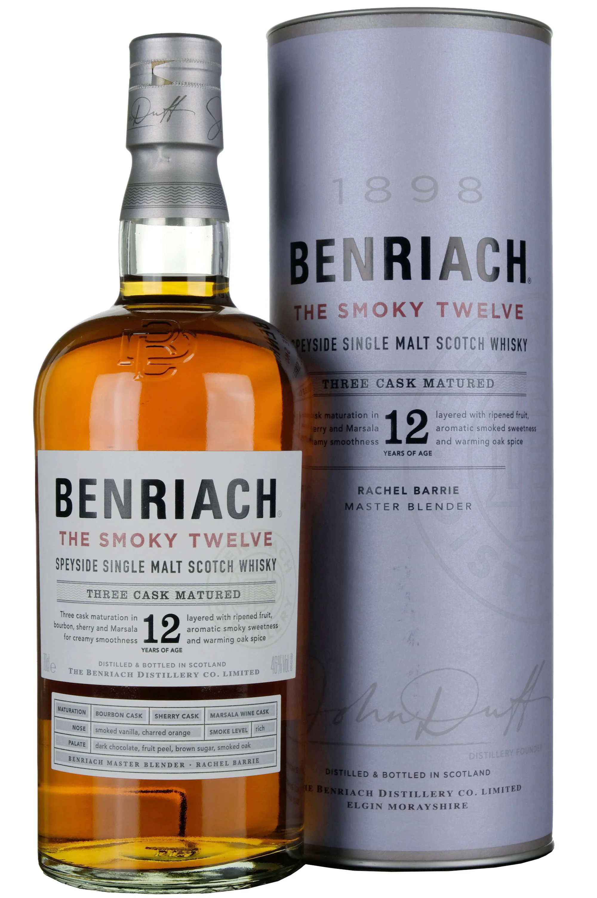 Benriach The Smoky Twelve 12 Year Old Three Cask Matured - Image 2