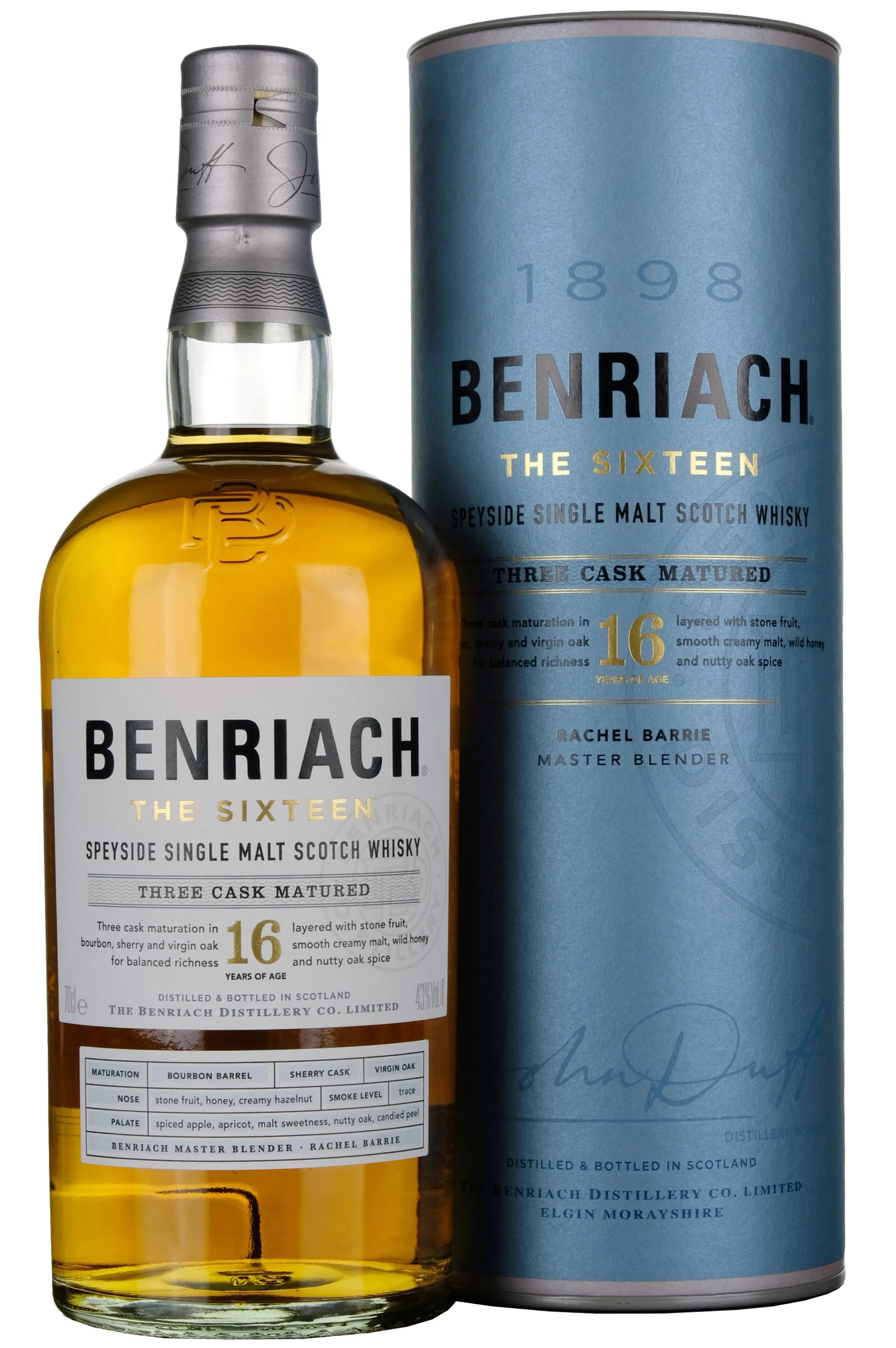 Benriach The Sixteen 16 Year Old Three Cask Matured - Image 2