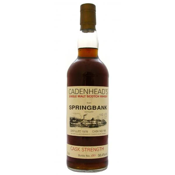 Springbank 1978 | Cadenhead's Cask Strength | Cask 196