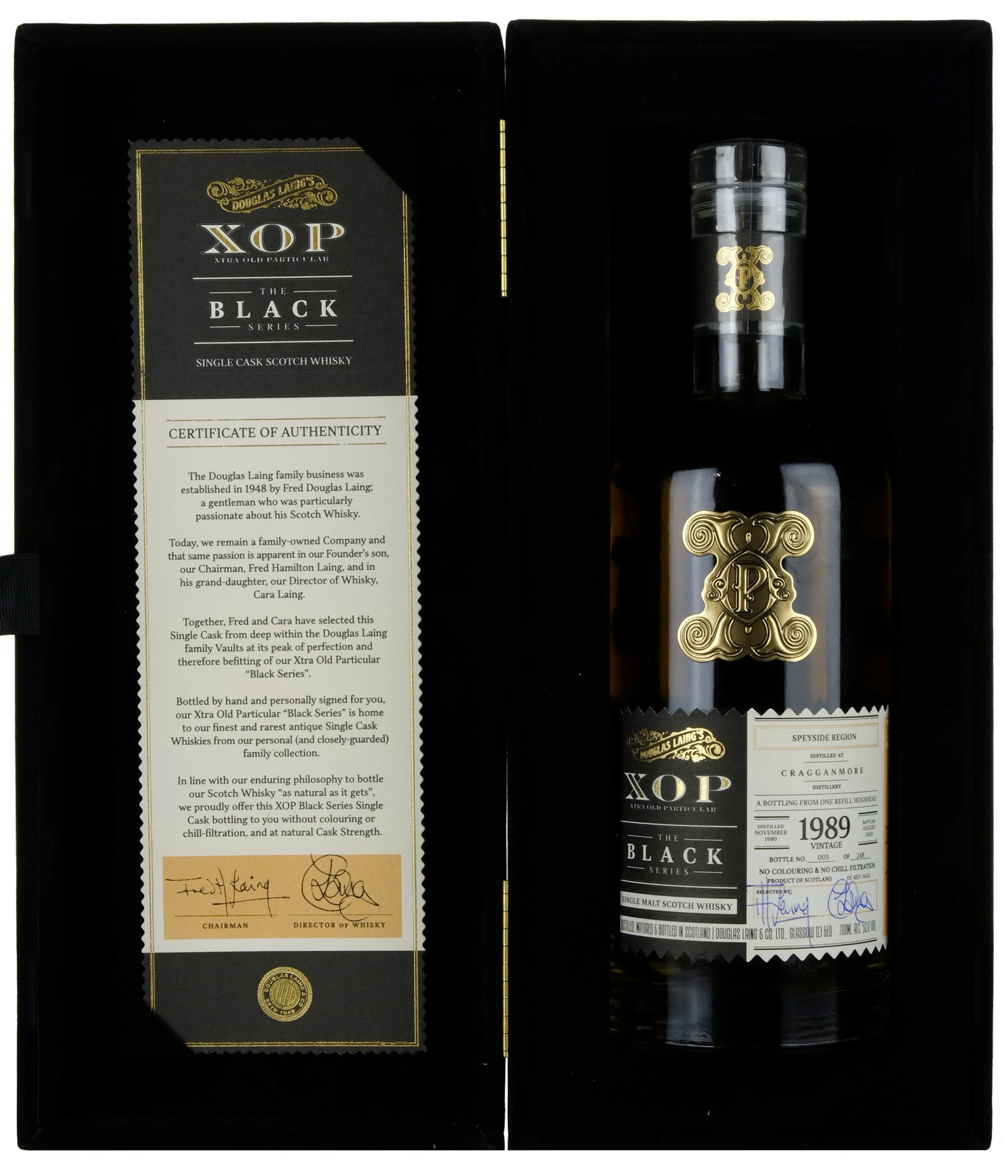 Cragganmore 1989-2020 | 30 Year Old Douglas Laing XOP Black Series Single Cask DL14121