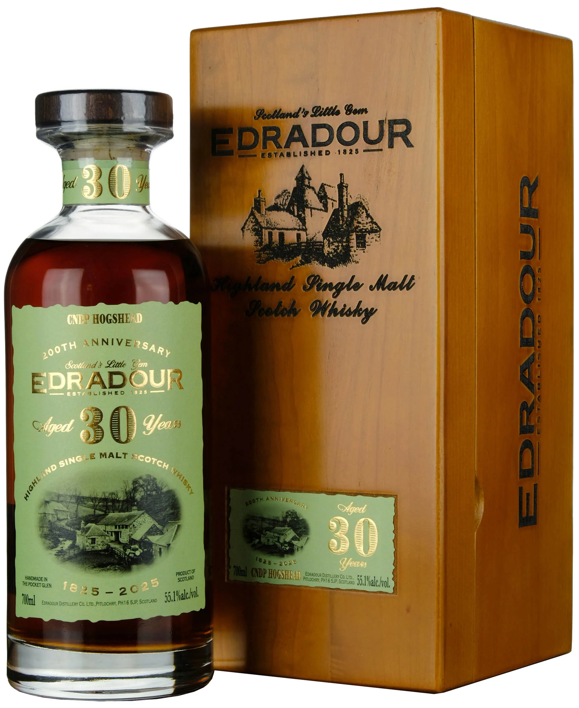 Edradour 1995 | 30 Year Old 200th Anniversary 1825-2025 Single Cask 2110 - Image 2