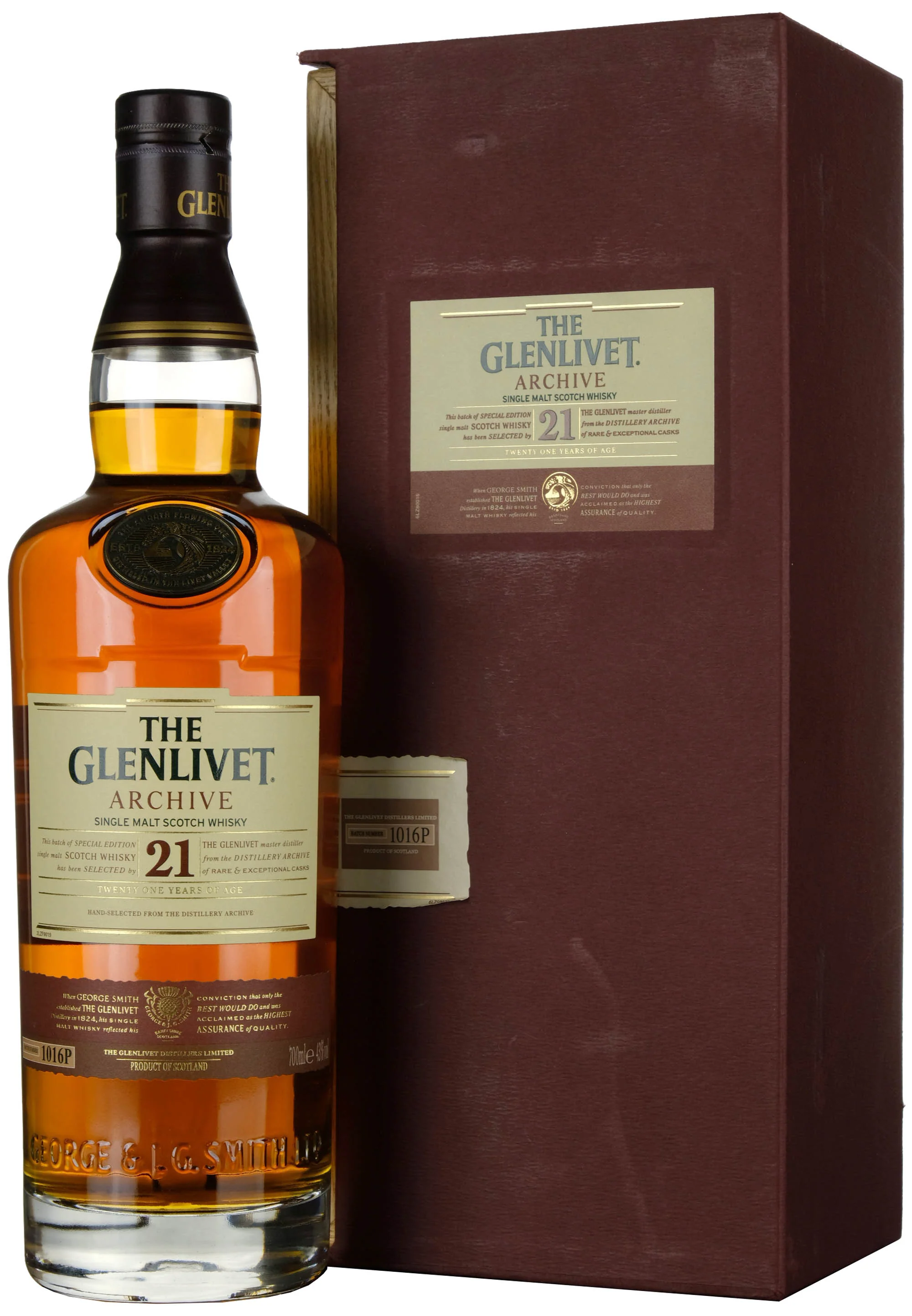Glenlivet 21 Year Old Archive Small Batch - Image 4