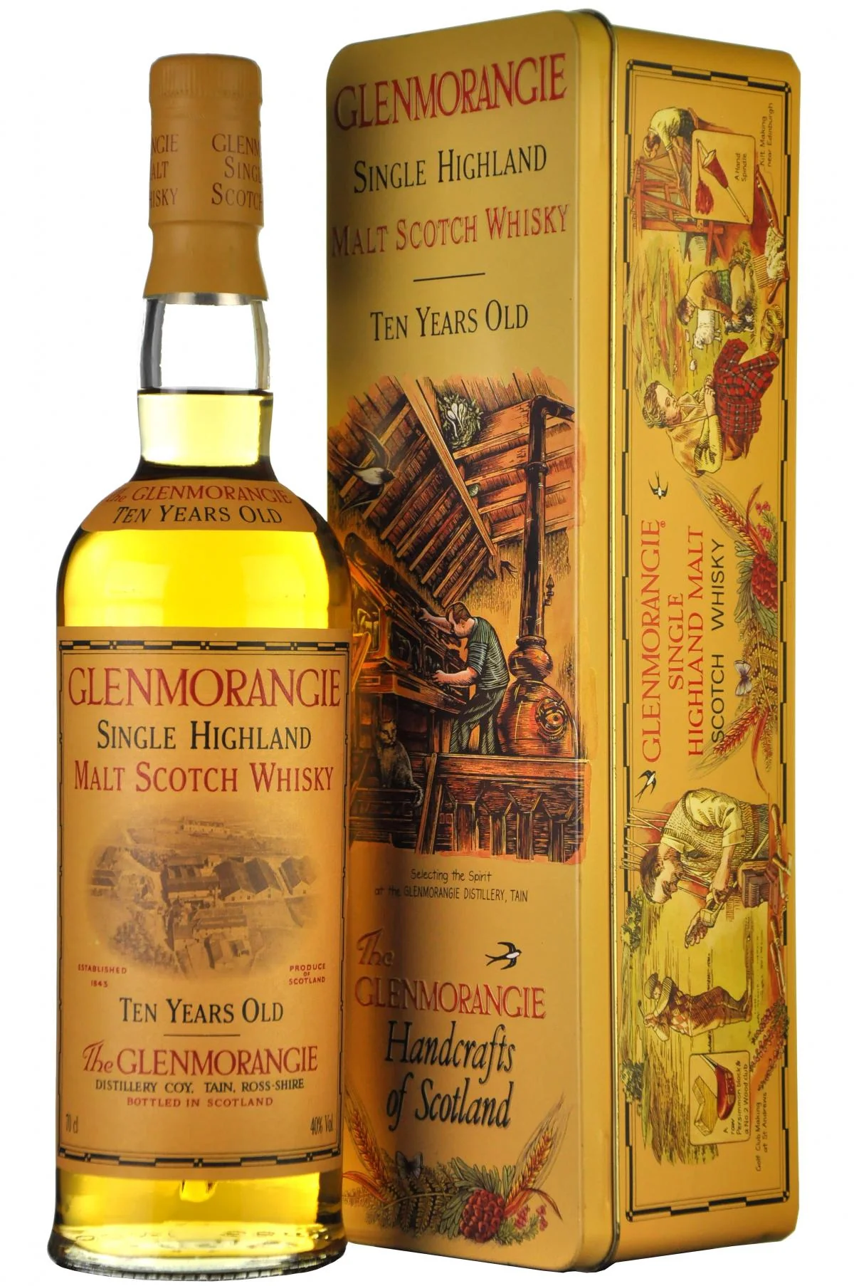 Glenmorangie 10 Year Old - 1990s - Selecting The Spirit At The Distillery Limited Edition Tin