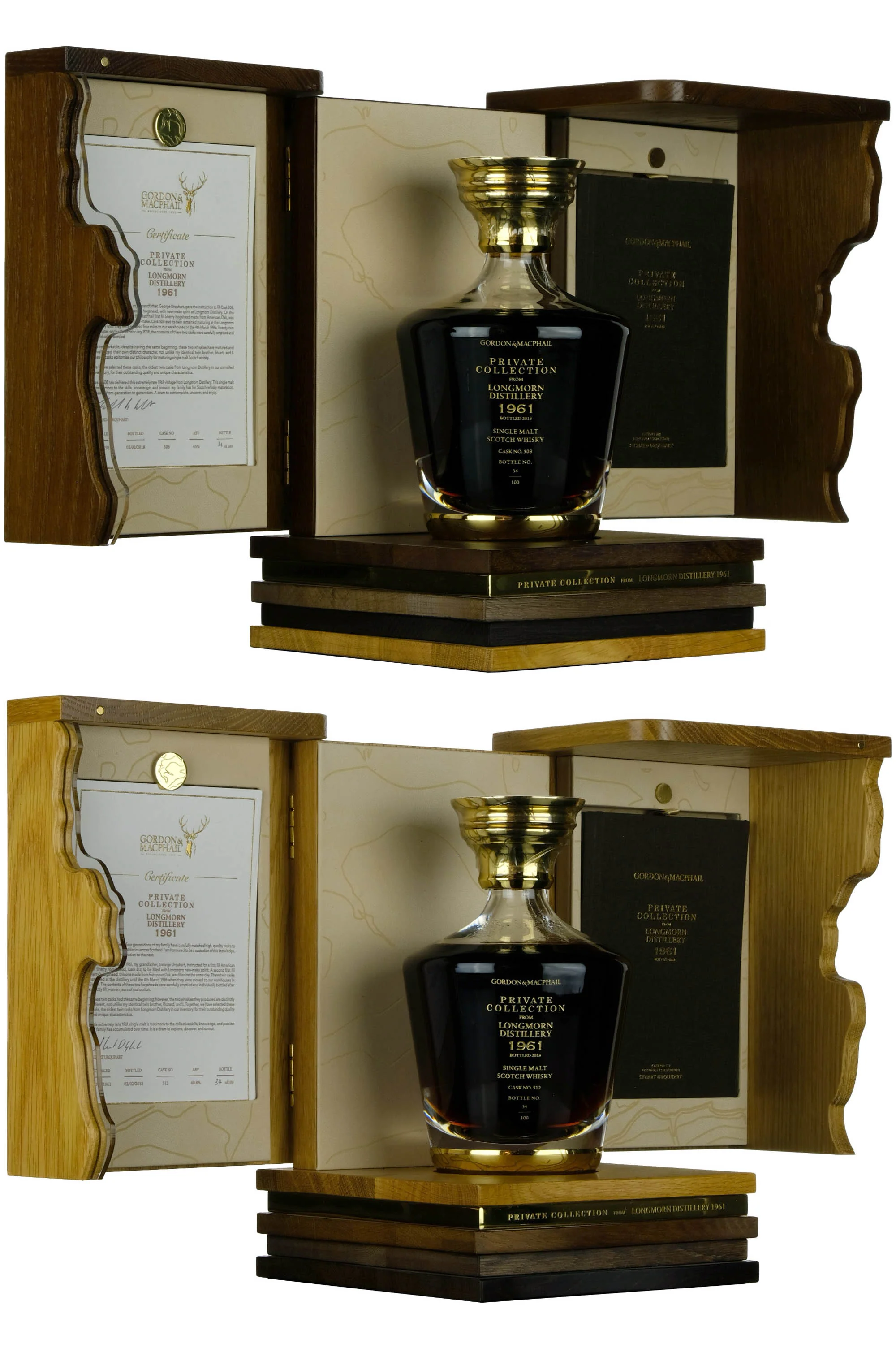 Longmorn 1961-2018 | 57 Year Old Gordon & MacPhail Private Collection Twin Set