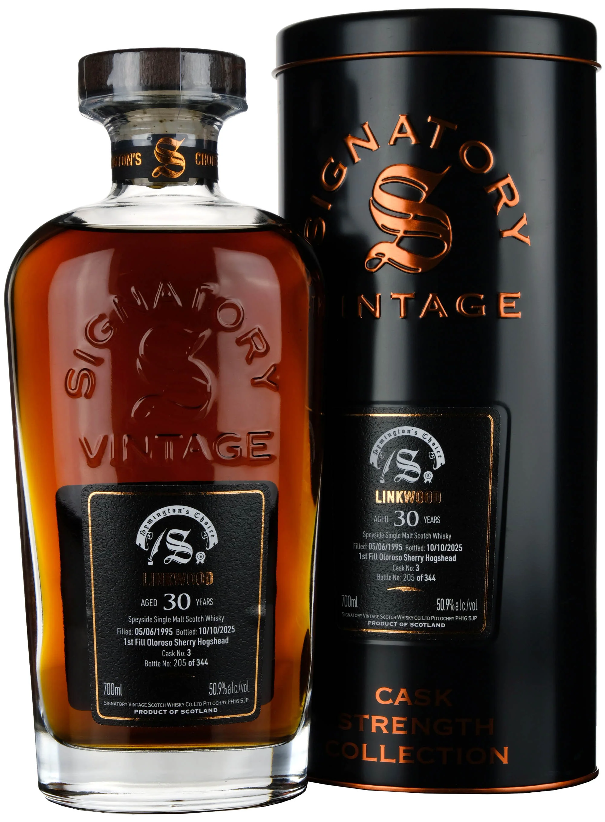 Linkwood 1995-2025 | 30 Year Old Signatory Vintage Symington's Choice Single Cask 3
