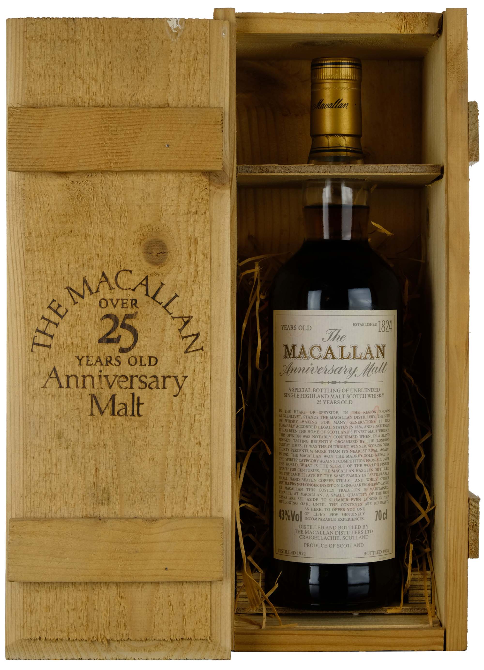 Macallan 1972-1998 | 25 Year Old Anniversary Malt - Image 2