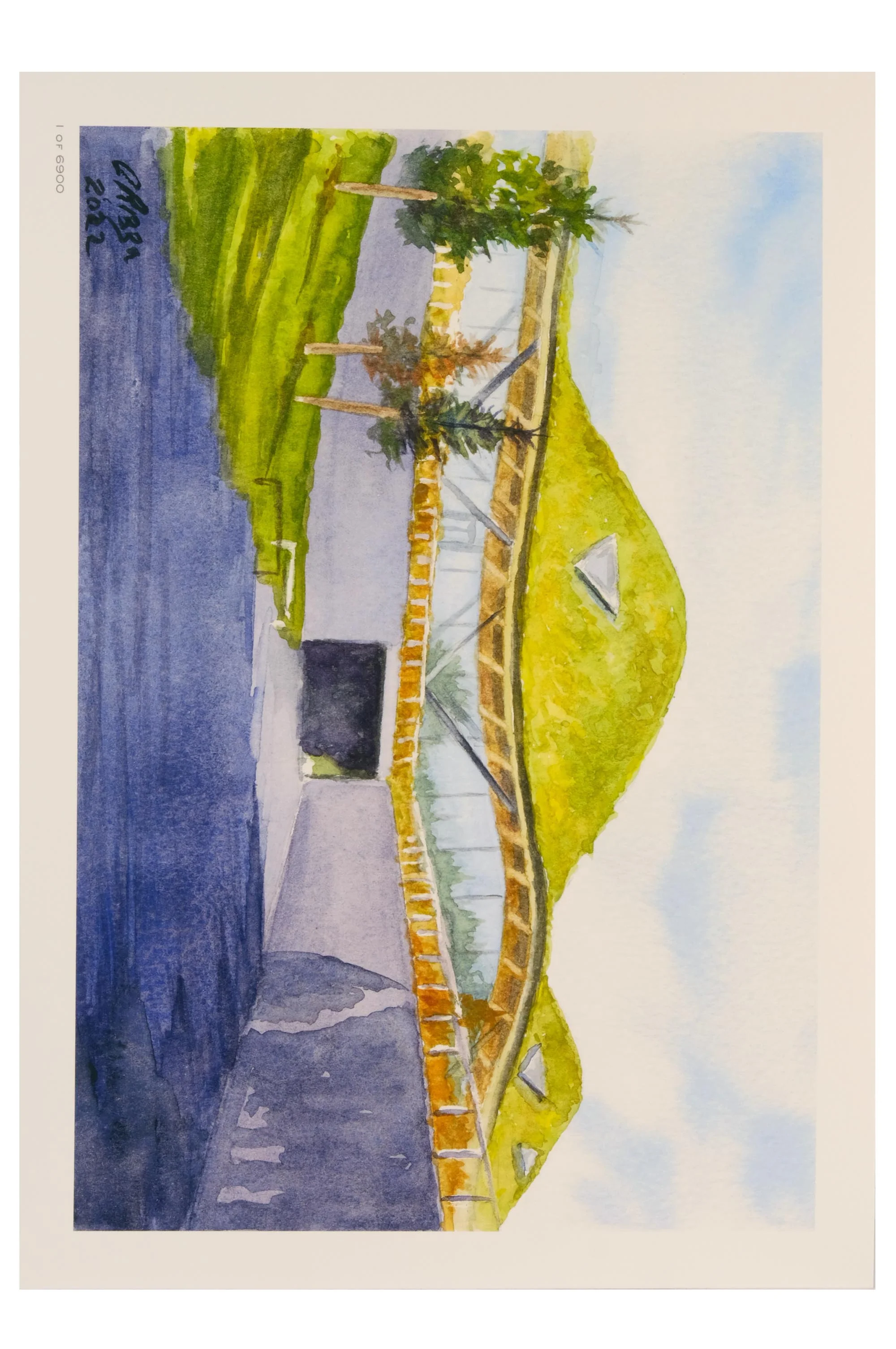 Macallan The Home Collection, The Distillery Giclée Art Prints By Colin Rizza Bottled 2022 - Image 3