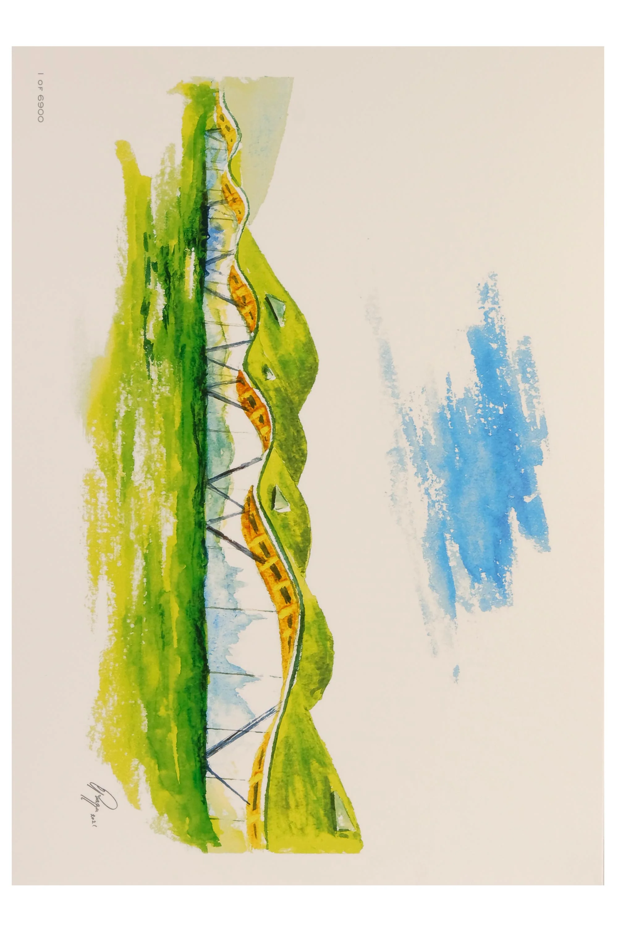 Macallan The Home Collection, The Distillery Giclée Art Prints By Colin Rizza Bottled 2022 - Image 4