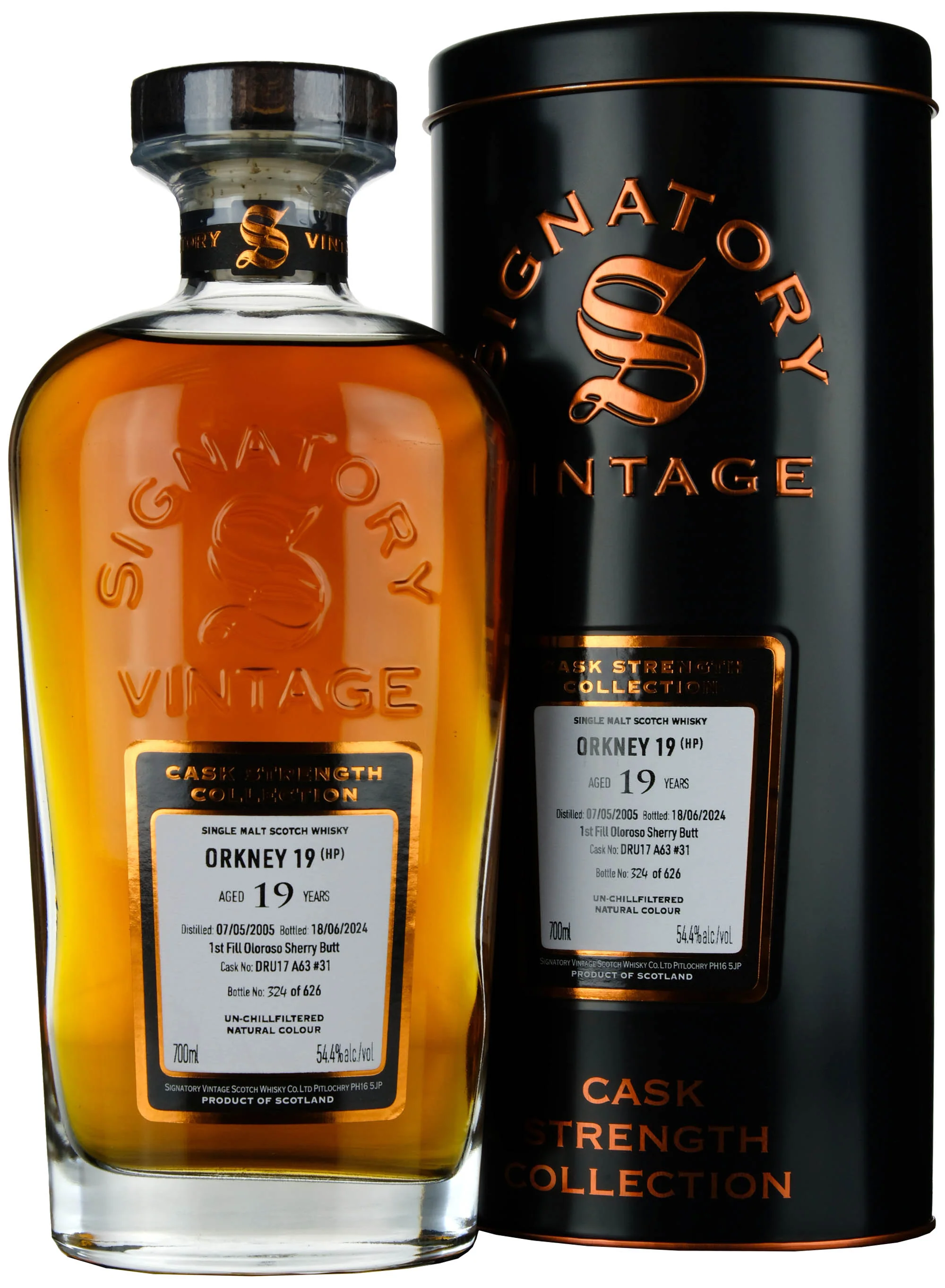 Orkney (HP) 2005-2024 | 19 Year Old Signatory Vintage Cask Strength Collection Single Cask 31